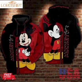 Disney Mickey Mouse Hoodie Sweater Shirt 090233