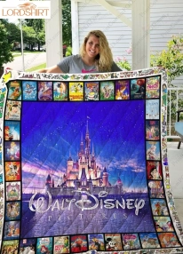 Disney Poster Quilt Blanket Ver 2