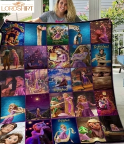 Disney Tangled Quilt Blanket