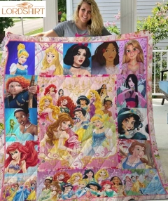 DisneyS Princesses Quilt Blanket