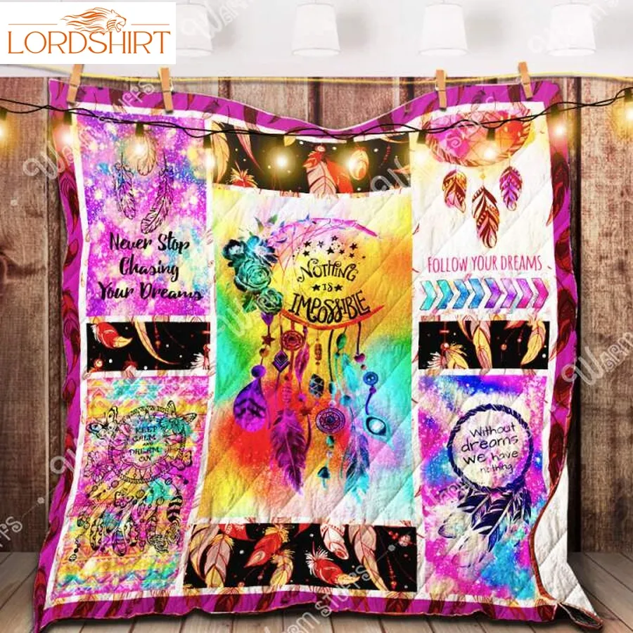 Dream Catcher 3D Customized Quilt Blanket