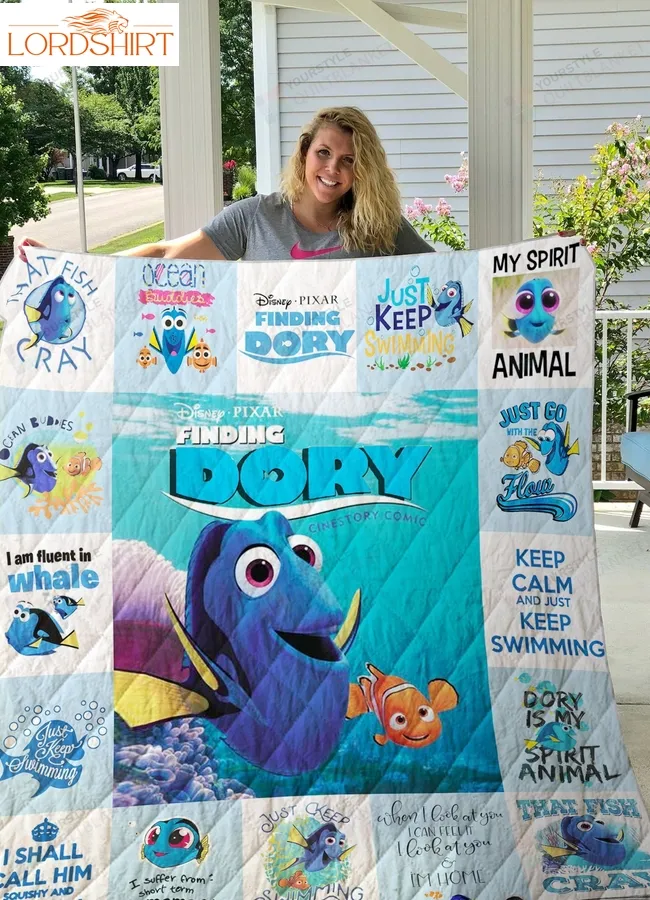 Finding Dory Quilt Blanket