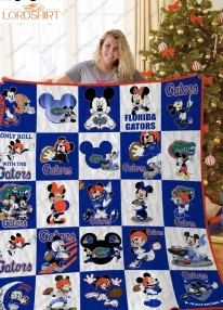 Florida Gators Disney Quilt Blanket