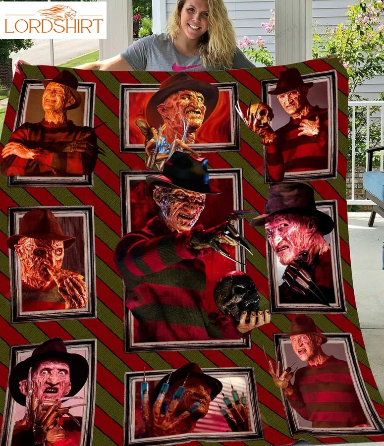 Freddy Krueger A Nightmare On Elm Street Quilt Blanket