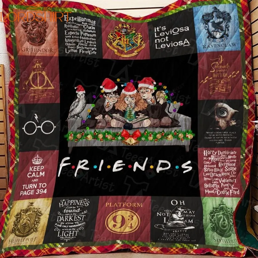 Friends Harry Potter Quilt Blanket