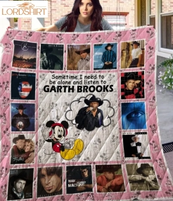 Garth Brooks Mickey 3D Customized Quilt Blanket