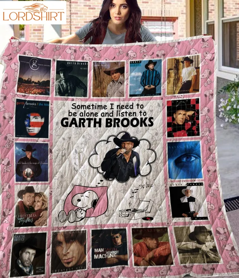 Garth Brooks Snoopy 3D Customized Quilt Blanket