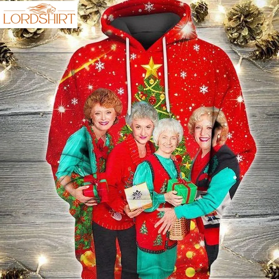 Golden Girls Christmas Pullover Hoodie