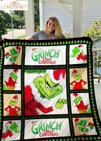 Grinch Quilt Blanket 01414