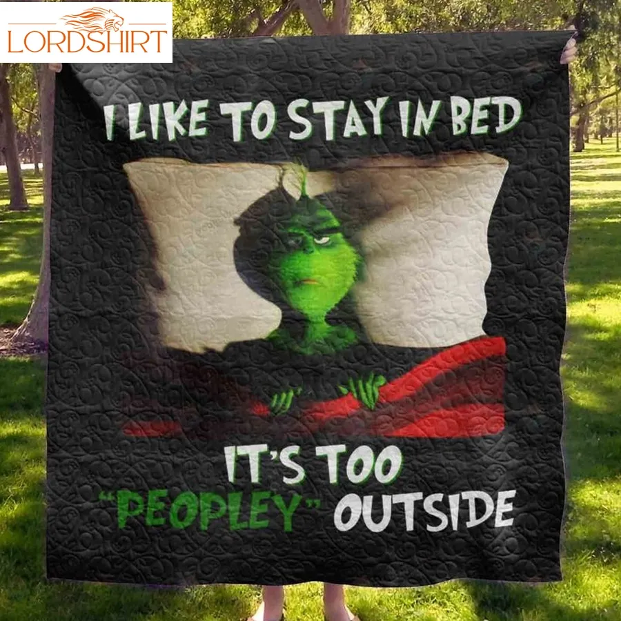 Grinch Quilt Blanket 02