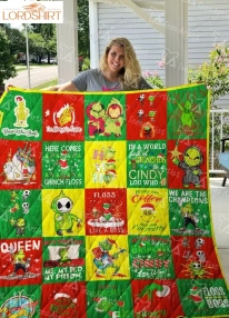 Grinch Quilt Blanket 04