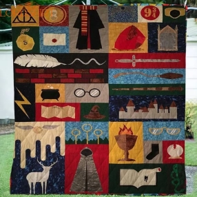 Harry Potter 3D Customize Quilt Blanket