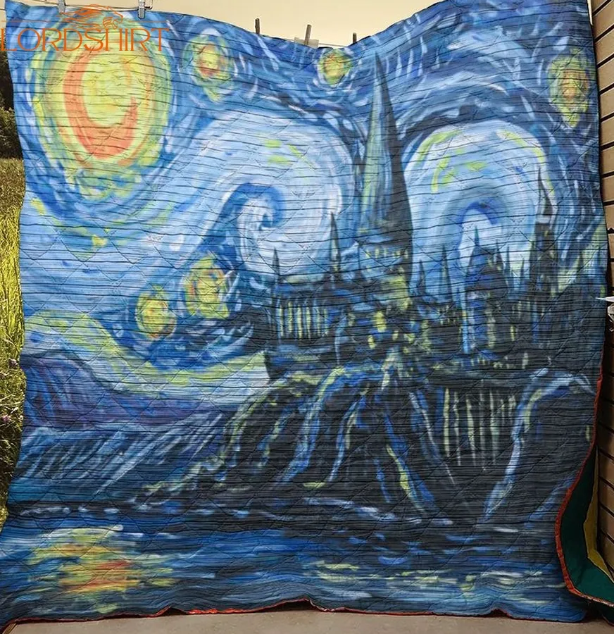 Harry Potter Hogwarts Starry Night