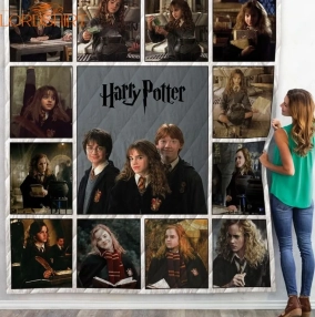 Harry Potter Movies 3D Quilt Blanket