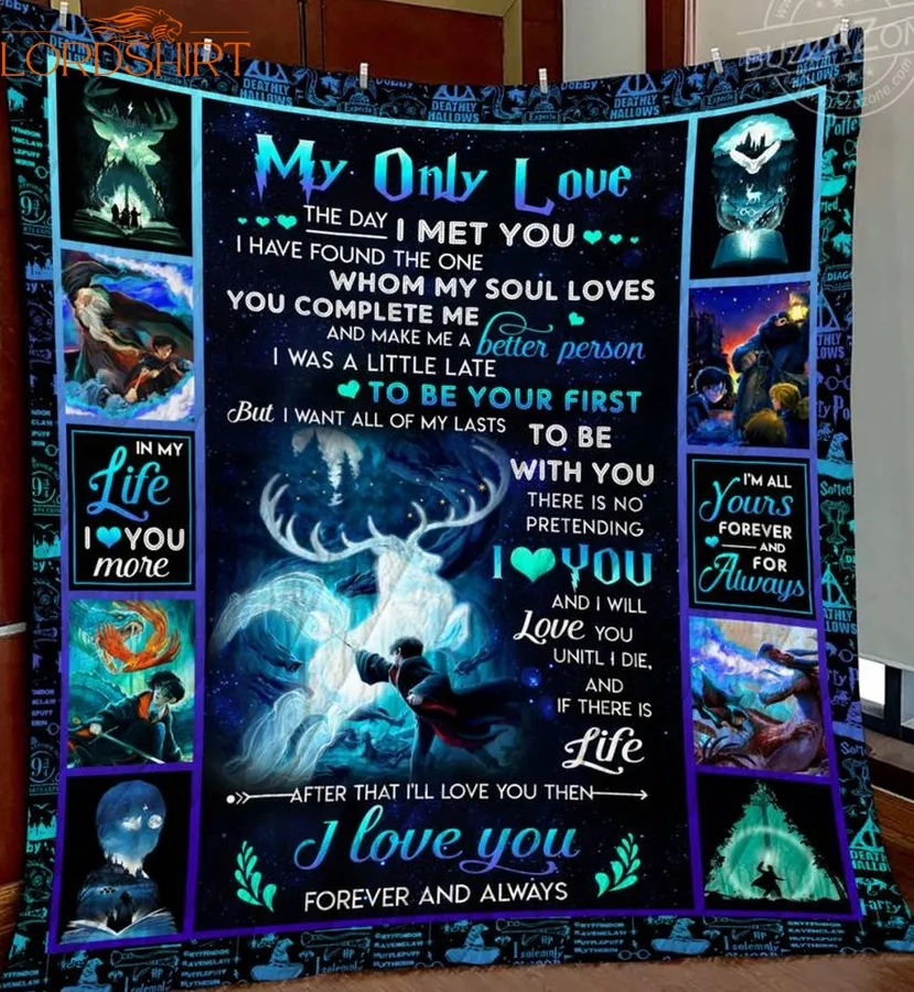 Harry Potter My Love All Of My Last 3D Quilt Blanket