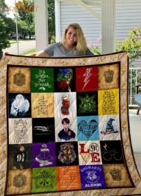 Harry Potter Pictures 3D Quilt Blanket