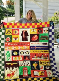 Harry Potter Quilt Blanket 01333