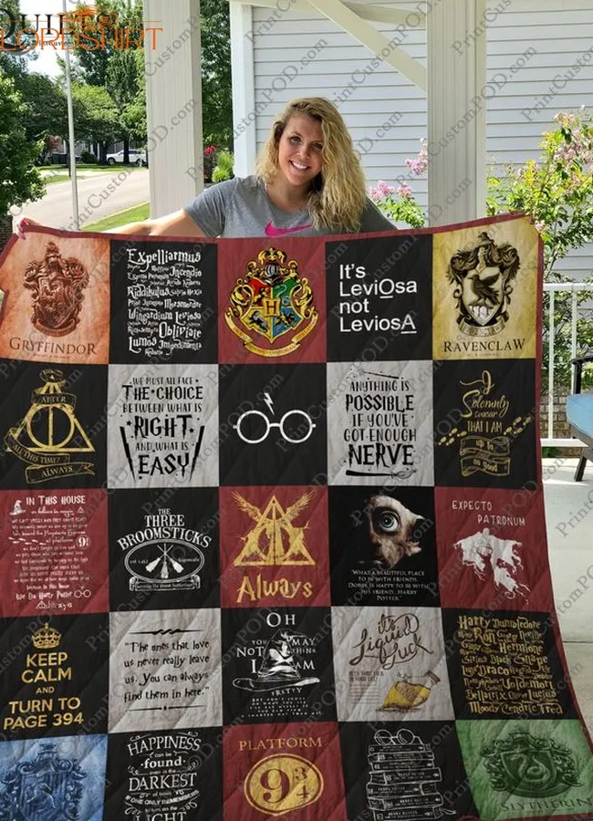 Harry Potter Sherpa Fleece Blanket