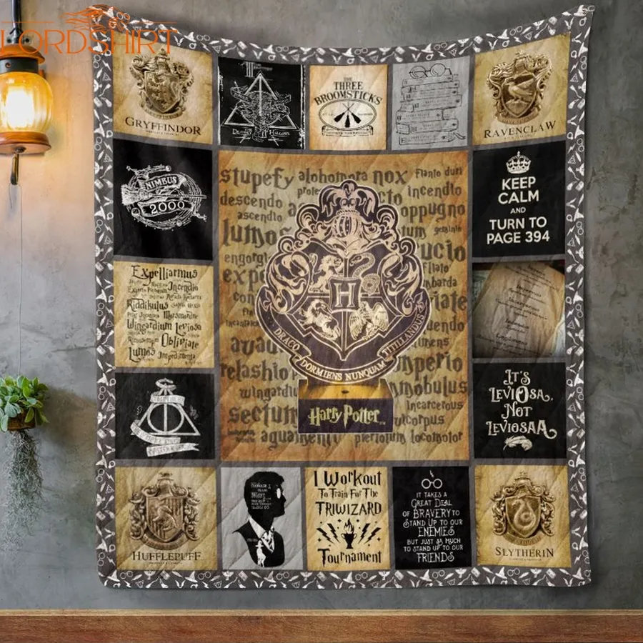 Harry Potter Style 2 Quilt Blanket