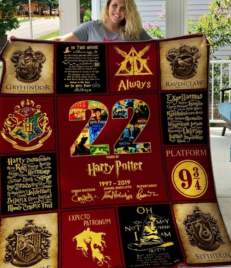 Harry Potter V1 Quilt Blanket