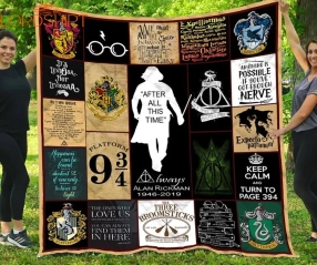 Harry Potter Vr4  Quilt Blanket