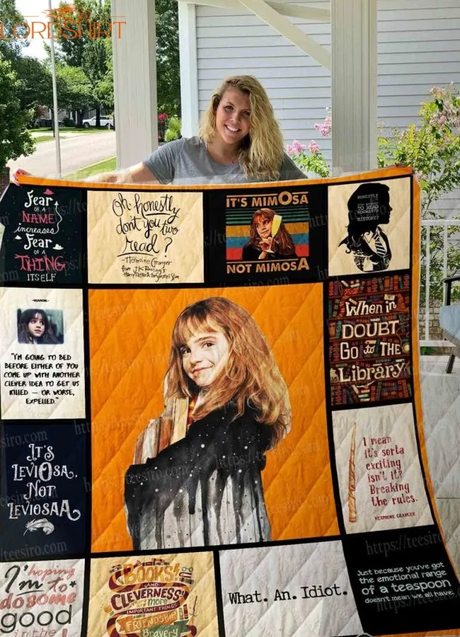 Hermione &8211 Harry Potter Quilt Blanket 01