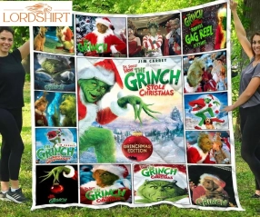 How The Grinch Stole Christmas Quilt Blanket