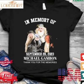 In Memory Of Michael Gambon September 28 2023 Thank You For The Memories Signatures