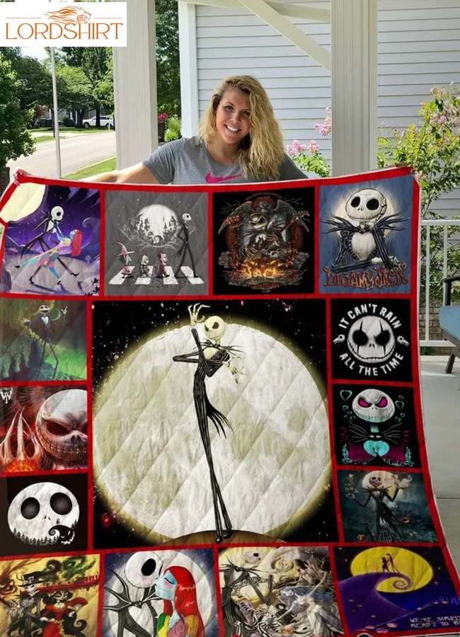 Jack Skellington T89  Quilt Blanket