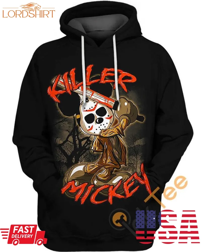 Killer Mickey Hoodie 3D