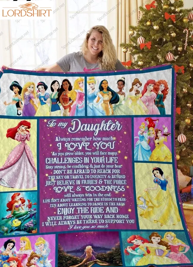 La  Disney Princess Quilt Blanket