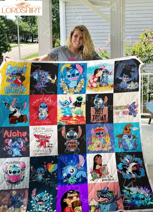 Lilo And Stitch Quilt Blanket 0599