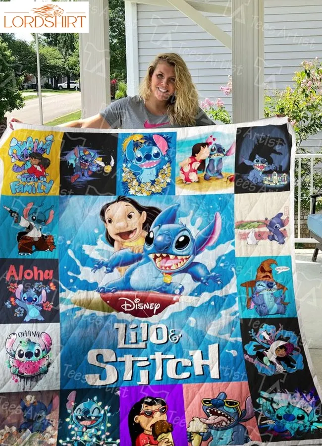 Lilo And Stitch Quilt Blanket 0600