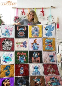 Lilo And Stitch Quilt Blanket