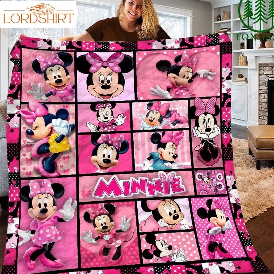 Limited Edition Disney Minnie Quilt Blanket