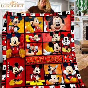 Limited Edition Mickey Mouse Quilt Blanket