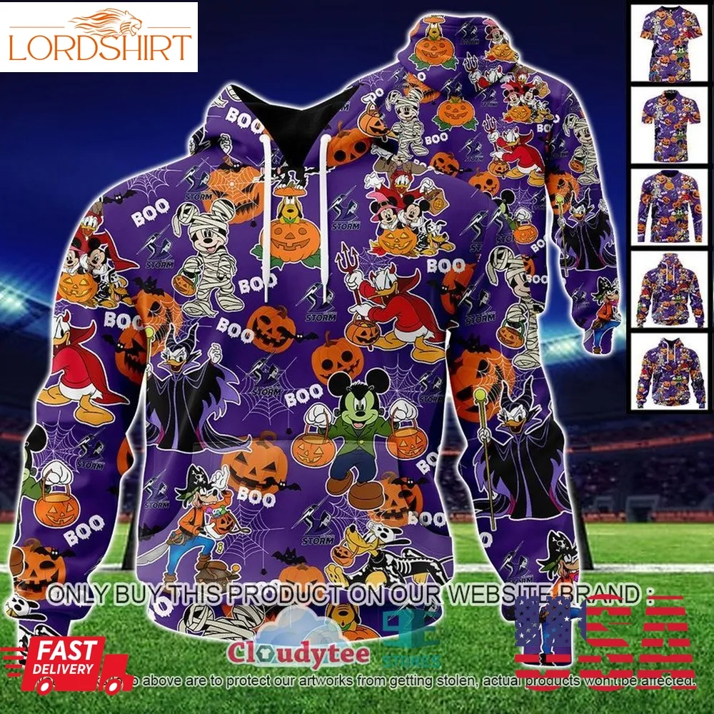 Melbourne Storm Mickey Friends Halloween Shirt, Hoodie  