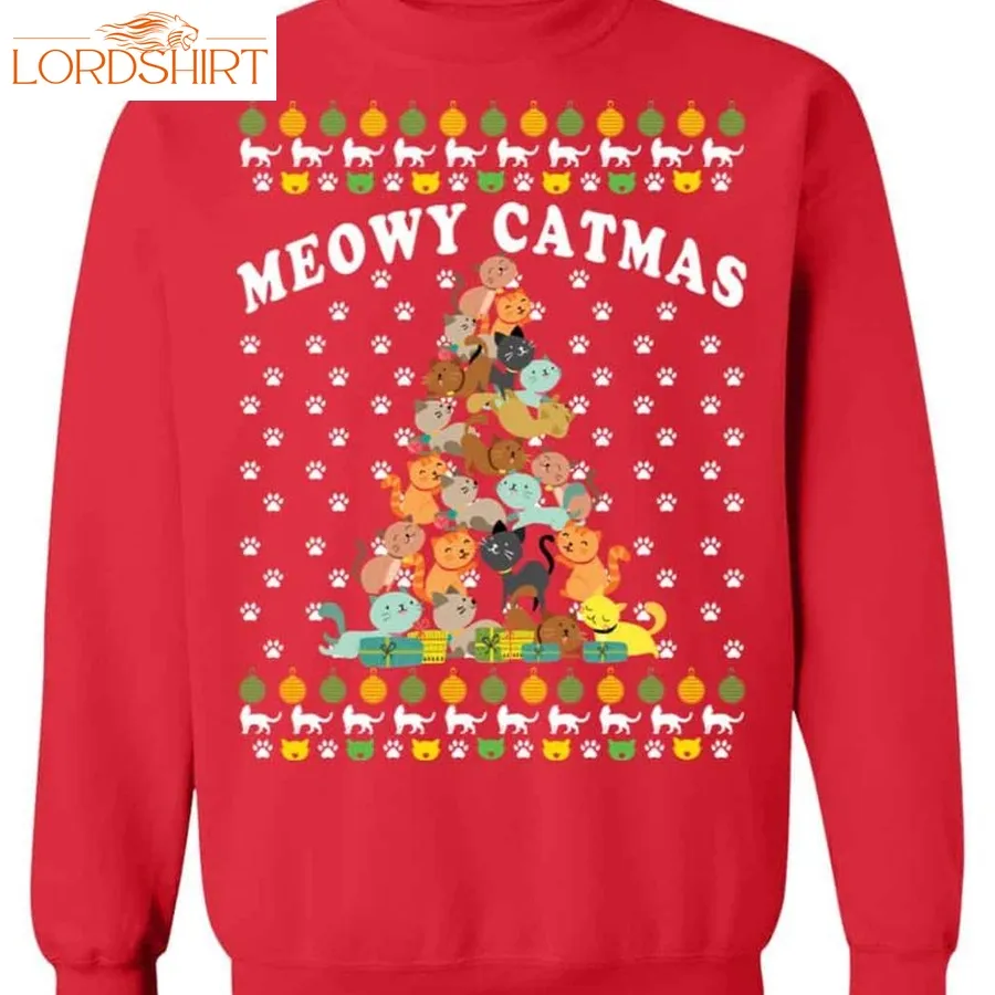 Meowy Catmas Christmas Sweater