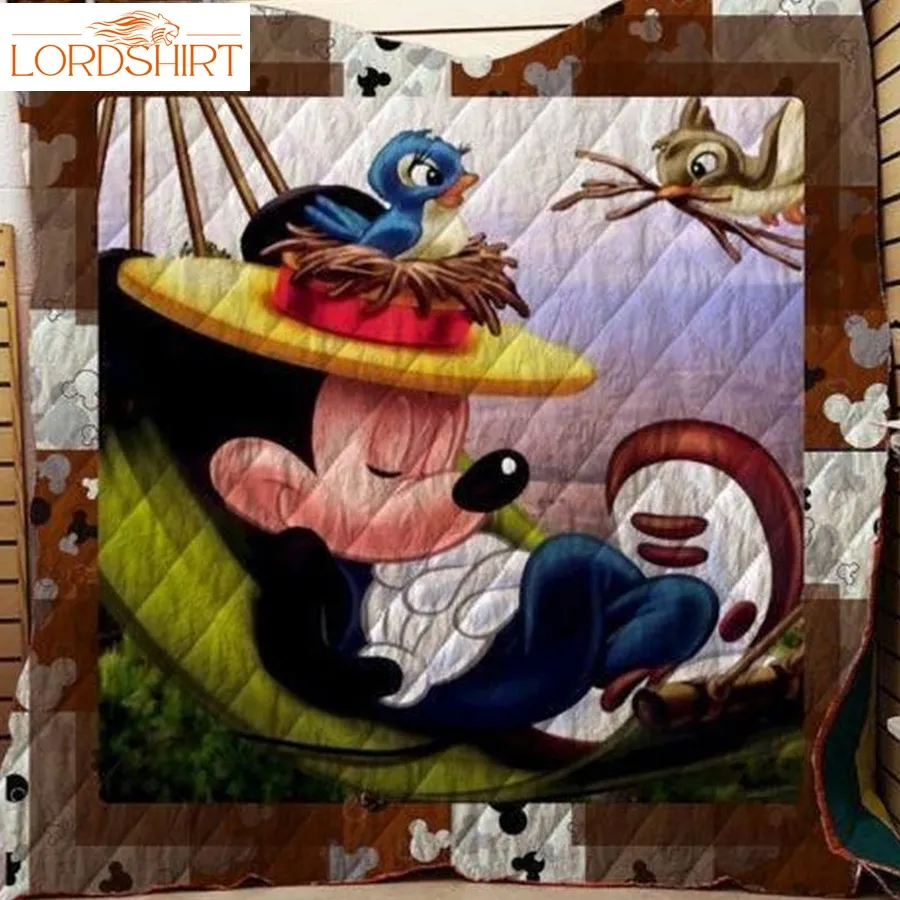 Mickey 3D Customized Quilt