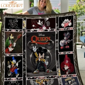 Mickey And Friends Music 3D Customized Quilt Blanket