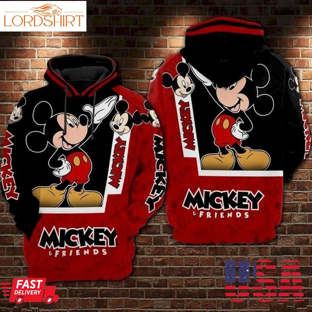 Mickey And Minnie Halloween Hoodie Sweater Shirt 090234