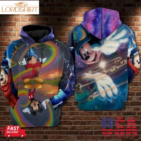 Mickey And Minnie Hoodie Sweater Shirt 090227