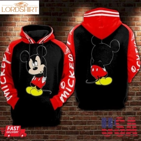 Mickey Comic Hoodie Sweater Shirt Walt Disney