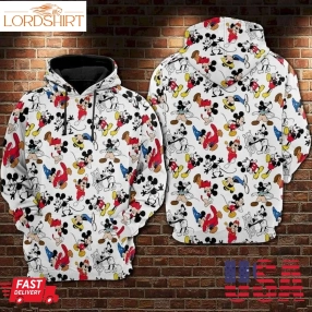 Mickey Hoodie Sweater Shirt 09021