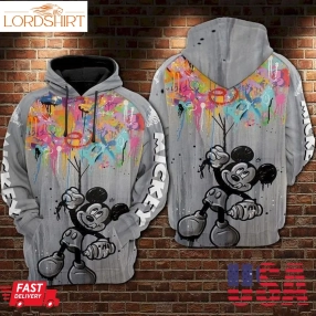 Mickey Hoodie Sweater Shirt 12