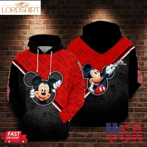 Mickey Limited 3D Hoodie For Men For Women All Over Printed Hoodie