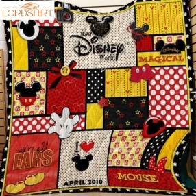 Mickey Magical 3D Customized Quilt Blanket