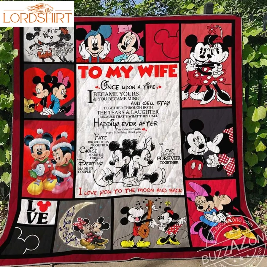 Mickey Mouse 3D Customized Quilt Blanket