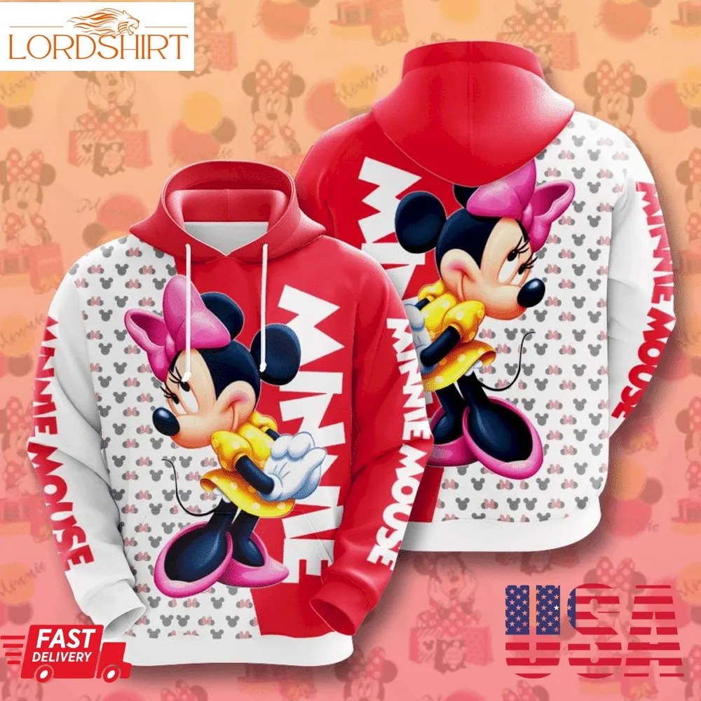 Mickey Mouses Hoodie 3D All Over Print For Men And Women Ipq4643