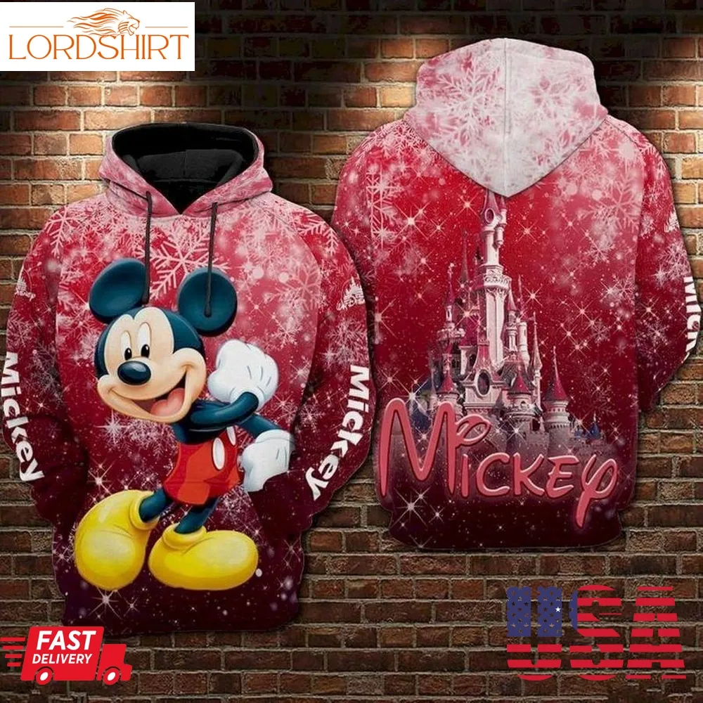 Mickey Vintage Hoodie Sweater Shirt Walt Disney